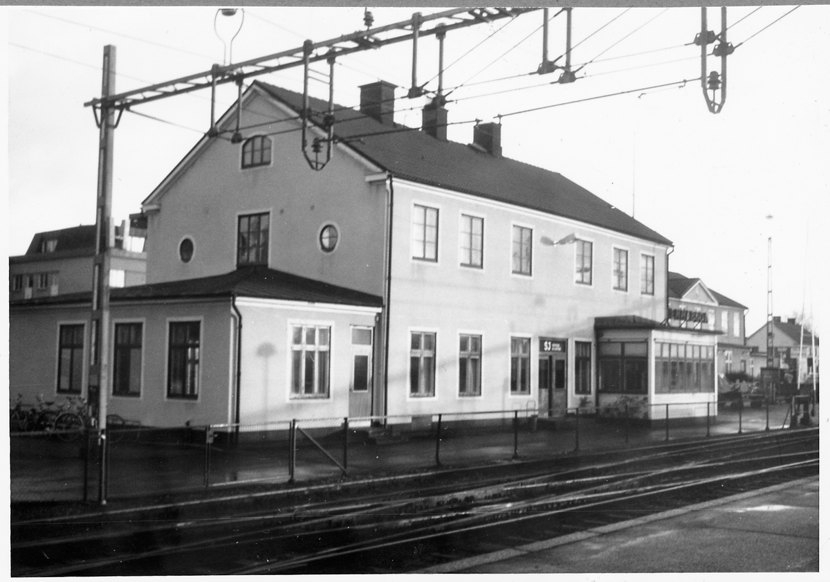 Emmaboda station. Järnvägsmuseet / DigitaltMuseum